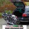 porte-v�los Fischer pour v�lo �lectrique (VAE) rabattable pour 2 v�los