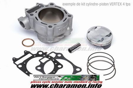 KIT CYLINDRE PISTON 250CC POUR KXF RMZ250 2004 06 2004 06 diamètre 77MM - Image 1