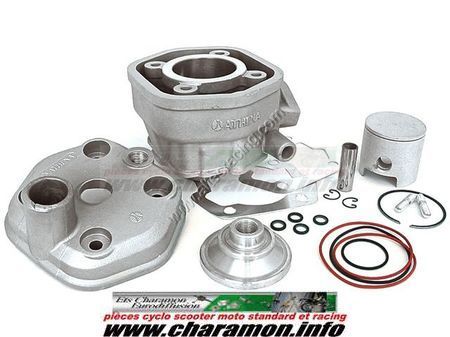 KIT CYLINDRE PISTON JOINT POUR DERBY 50 - Image 1
