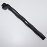 TIGE DE SELLE GUIZZO ALU CARBONE 3K diamètre 27 2MM L350MM EN BOITE