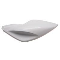 COQUE ARRIERE REPLAY STYLE ORIGINE POUR NITRO AEROX BLANC GAUCHE