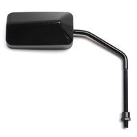 RETROVISEUR SCOOT REPLAY F1 diamètre 8 REVERSIBLE NOIR x1 TIGE LONGUE