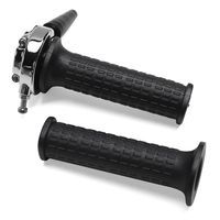 POIGNEE DE GAZ CYCLO REPLAY TIRAGE RAPIDE TYPE DOMINO CHROME