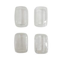 CABOCHON DE CLIGNOTANT REPLAY BLANC AV,AR POUR STUNT 2004> x4