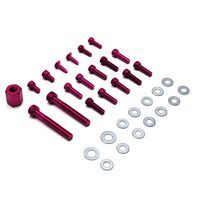 VIS DE CARROSSERIE REPLAY ALU POUR BOOSTER SPIRIT < 2003 ROUGE KIT