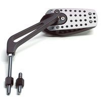 RETROVISEUR SCOOT REPLAY MAD MAX diamètre 8 REVERSIBLE NOIR AVEC PLAQUE A