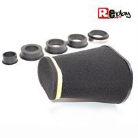 FILTRE A AIR REPLAY DOUBLE MOUSSE BIG PYRAMIDE NOIR LIVRE AVEC 5 ADAPT