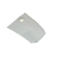 COUVRE RESERVOIR 50 A BOITE REPLAY POUR DERBI SENDA BLANC METAL