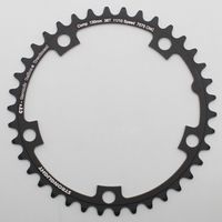 PLATEAU 38DTS D 130 shimano INTERIEUR NOIR CT2 STRONGLIGHT 5 ATTACHES