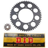 KIT CHAINE DID POUR DERBI SENDA X TREME X RACE 2006 > 420 1