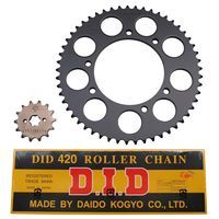 KIT CHAINE DID POUR GILERA SMT 2003 > 2005 420 14x53 DEMUL