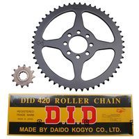 KIT CHAINE DID POUR X.LIMIT DTR50 1997 > 2001 420 12x52 8 T