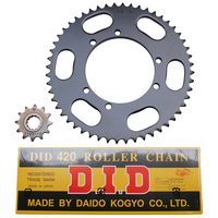 KIT CHAINE DID POUR XP6 SM 1998 > 2001 420 12x52 DEMULTIPL