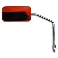 RETROVISEUR SCOOT REPLAY F1 diamètre 8 REVERSIBLE CHROME ROUGE x1 TIG
