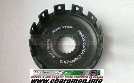 CLOCHE EMBRAYAGE cr 250 92 03 TM250 95 99 TAIL DS LA MASSE TRAITEE - Image 1