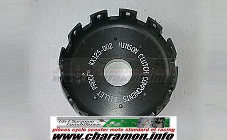CLOCHE EMBRAYAGE KX125 03 04 AVEC AMORTISSEUR DE COUPLE  - Image 1