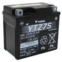 BATTERIE 12V 6Ah YUASA YTZ7S SANS ENTRETIEN Lg113xL70xH105