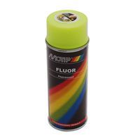 BOMBE DE PEINTURE MOTIP PRO FLUO JAUNE spray 400ml 04022