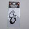 STICKER CHIFFRE 8 NOIR H.9cm