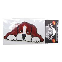 STICKER DOG FATIGUE 18x9cm