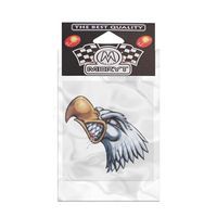 STICKER EAGLE MECHANT 9x8cm