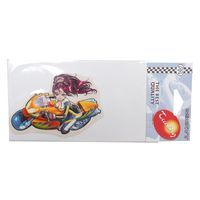 STICKER GIRL SUR SPORTIVE 11 4x7 9cm