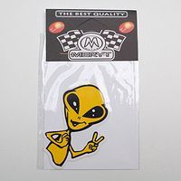 STICKER MARTIEN JAUNE TCHOUSS 6x9cm