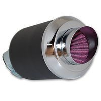 FILTRE A AIR REPLAY EXHAUST ALU NOIR diamètre 35 28