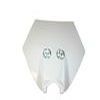 plaque phare furtiv blanc