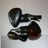 Clignotant MINI BOMBER CARB FUMEE AVEC AMPOULE