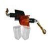 Clignotant MINI ARC CARBON LOOK PACK ORANGE , TRANSP HOMOL