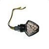 Clignotant MINI LED VIPER CARBONE HOMOLOGUE PAIRE CABOCHONS TRANSP