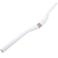 CINTRE VTT DEMI RELEVE ALU UNO GRADE2 0 BLANC 31 8MM HAUTEUR 25MM