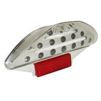 FEU ARRIERE SCOOT REPLAY A LEDS ET FIBRES OPTIQUES POUR NITRO AEROX AVEC CL