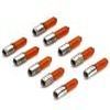 LAMPE IMPORT 12V 21W BAU9S ORANGE ERGOT DECALE 120 degrés BASE 9MM GLOBE T