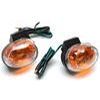 CLIGNOTANT SCOOT REPLAY POUR BOOSTER 2004> BLANC NOIR AVANT HOMOLOGUE CE
