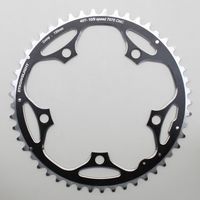 PLATEAU 49DTS D 130 shimano EXTERIEUR NOIR ALU 7075 STRONGLIGHT 5 ATTA