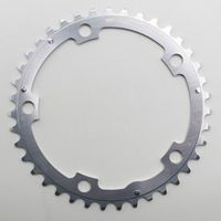 PLATEAU 39DTS D 130 shimano ARGENT MILIEU ALU 7075 STRONGLIGHT 5 ATTAC