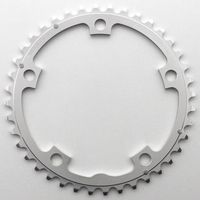 PLATEAU 40DTS D 130 shimano ARGENT MILIEU ALU 7075 STRONGLIGHT 5 ATTAC