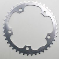 PLATEAU 42DTS D 130 shimano INTERIEUR ARGENT ALU 7075 STRONGLIGHT 5 AT