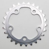 PLATEAU 26DTS D 74 TRIPLE ARGENT ALU 7075 STRONGLIGHT 5 ATTACHES