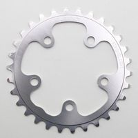 PLATEAU 30DTS D 74 TRIPLE ARGENT ALU 7075 STRONGLIGHT 5 ATTACHES