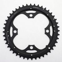 PLATEAU VTT 44DTS D 104 CNC EXTERIEUR NOIR STRONGLIGHT 4 ATTACHES