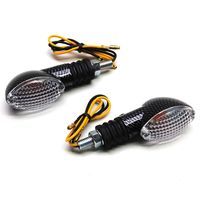 CLIGNOTANT UNIVERSEL REPLAY MINI OVAL BLANC CARBONE PAIRE