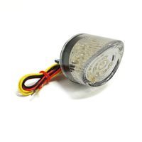 FEU ARRIERE UNIVERSEL REPLAY A LEDS VISEUR ROND ROUGE AVEC 20 LEDS ROUGE ,