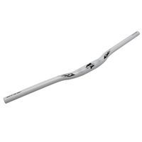 CINTRE VTT DEMI RELEVE ALU FIRE BLANC 31 8MM HAUTEUR 25MM LARGEUR 640M