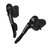 LEVIER MANETTE ROUTE PAIRE CAMPA veloce 10V NOIR DOUBLE AVEC TRANSMISS