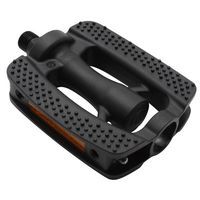 PEDALE VTT RESINE NOIR AVEC LED 9 16 SOUS CARTE