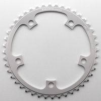 PLATEAU 44DTS D 130 shimano INTERIEUR ARGENT ALU 7075 STRONGLIGHT 5 AT