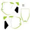 FOND PLAQ KX125 250 03 05 BLANC